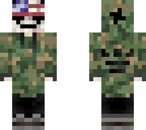 camo mask guy