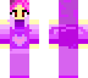 cute pink and purple girl