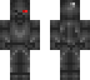 dark steve with red eye