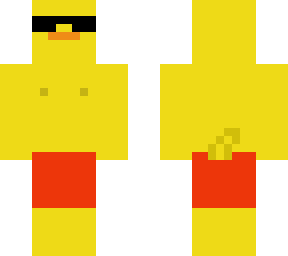 ente in badehose