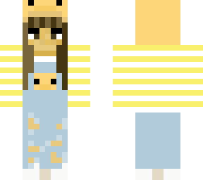 girl with duckie onesie