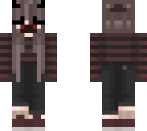 girl with mask with no details