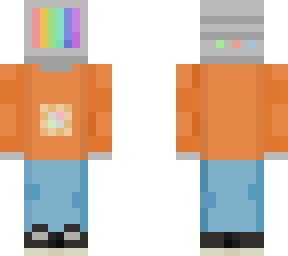 low poly tv head