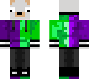purple green bear
