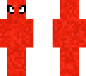 spider man suit eye's and color red