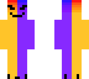 yellow and purple skin