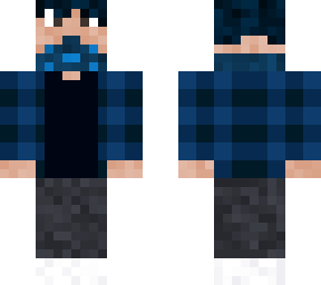cyber punk boy blue