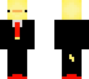 duck in a suit