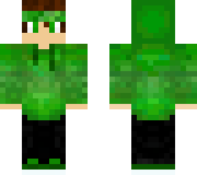 green fading boy