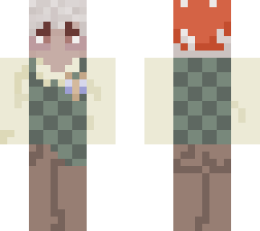 mushroom boy with butterfly