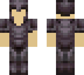 netherite armour man