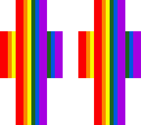 pride flag skin