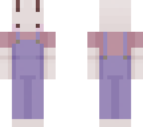 rabbit in overalls