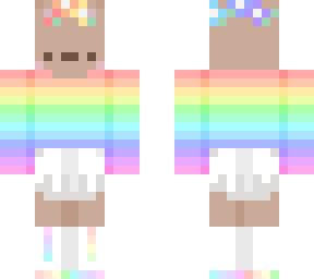 rainbow outfit bear