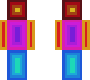 rainbow skin
