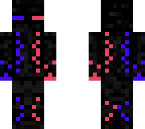 red and blue enderman