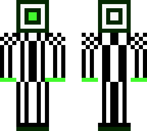striped man