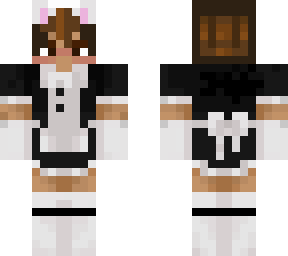 tan cat maid boy