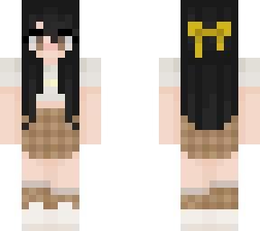 with hufflepuff bow