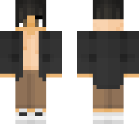 -* black & beige casual boy *-