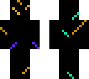 black and random color