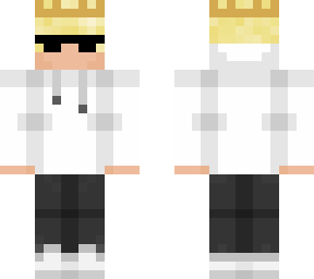 blonde boy with shades