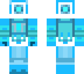 blue bunny peep-bot (easter)