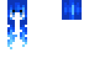 blue hair