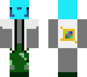 bobicraft con cara de ajolote celete