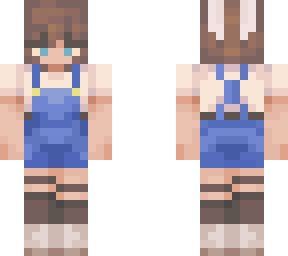bunny overalls
