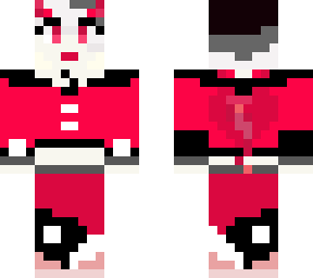 devil girl and human boy.