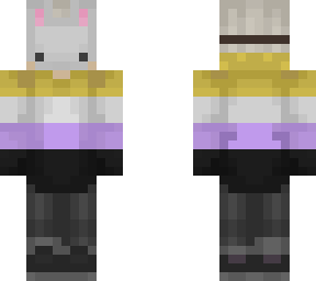 enby 2.0 + bunny mask