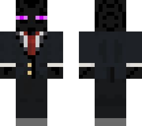endermen with suit