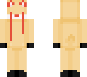 fox with red creepy eyes