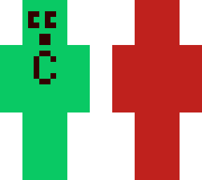 green and red craftee