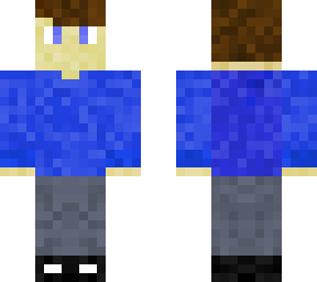 kid in blue jumper