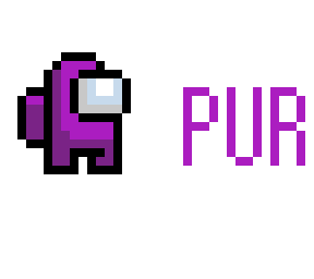 purple amongus