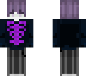 purple skin ig idk