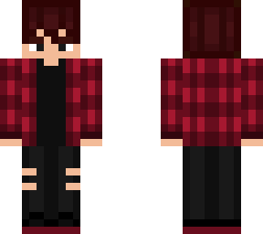 red flannel black shirt