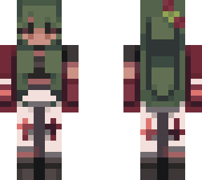 spinach green hair