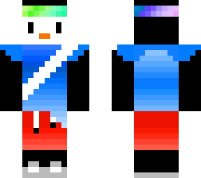 sporting penguin