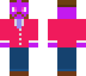 the fancy purple man.