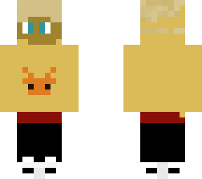 blond axolotl boy