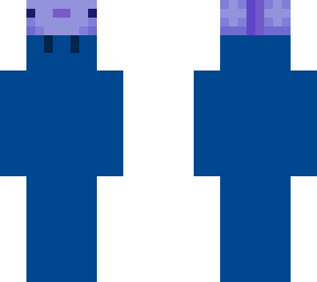 blue axolotl skin