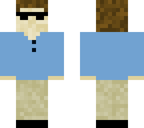 blue shirt guy