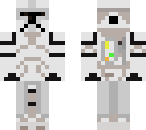 clone commander white