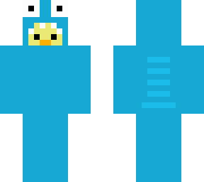 duck in shark hoodie