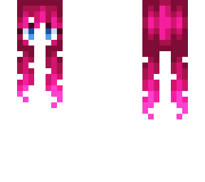 female hb - rose pink pigtails