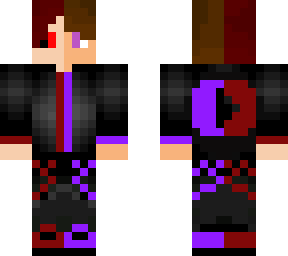 from purple to red