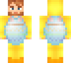 fwhip, mcc 21 yellow yaks skin (easter baby chick and egg)